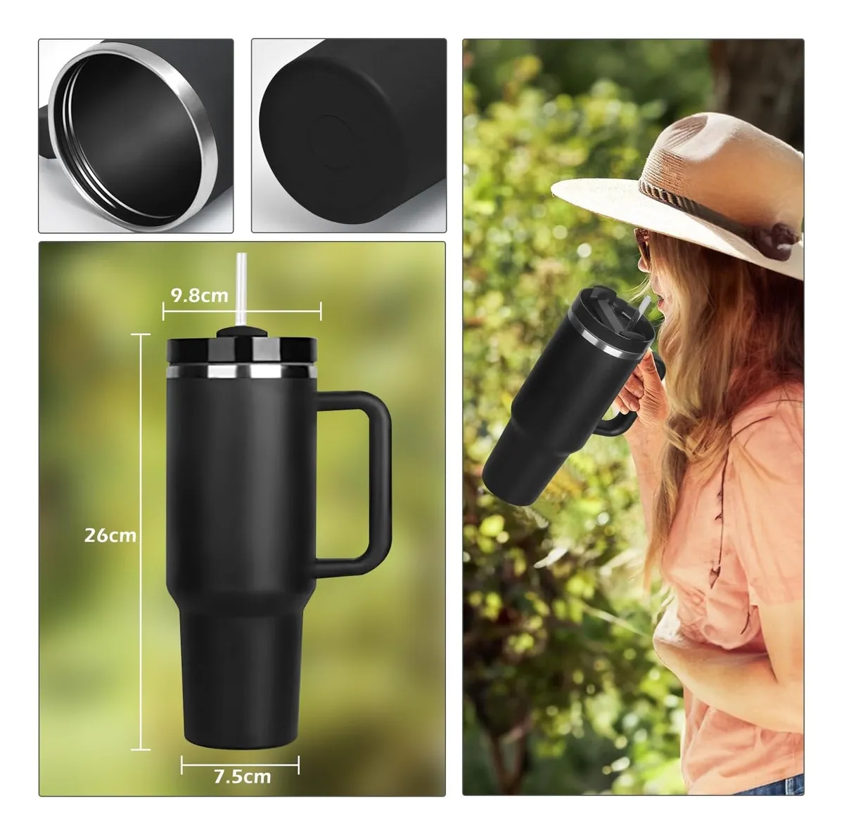 Vaso Tumbler 1.2 L Quencher 2.0 - Imagen 8